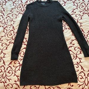 Abercrombie & Fitch Sweater Dress Size XS Charcoal